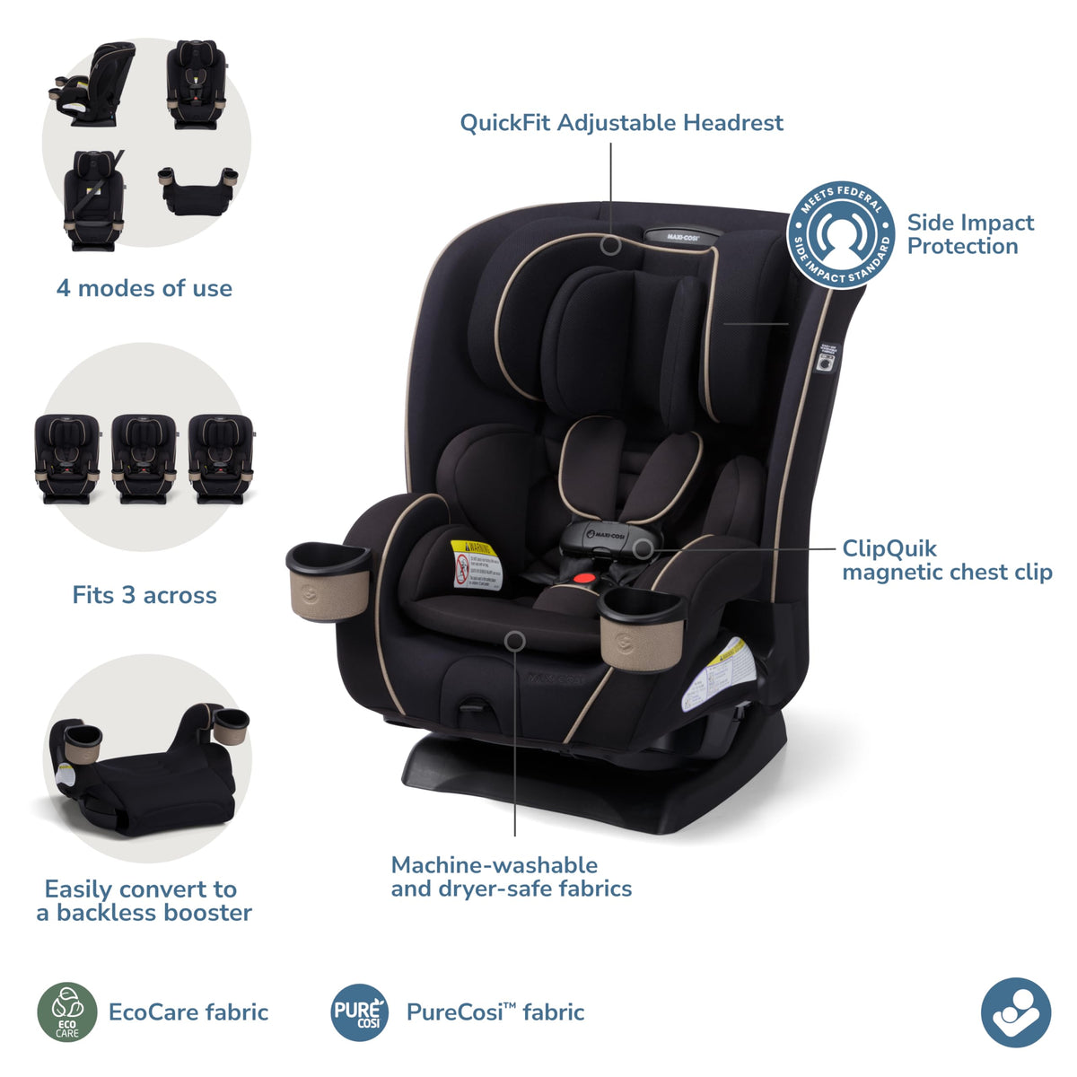 4-in-1 Convertible Car Seat L43904