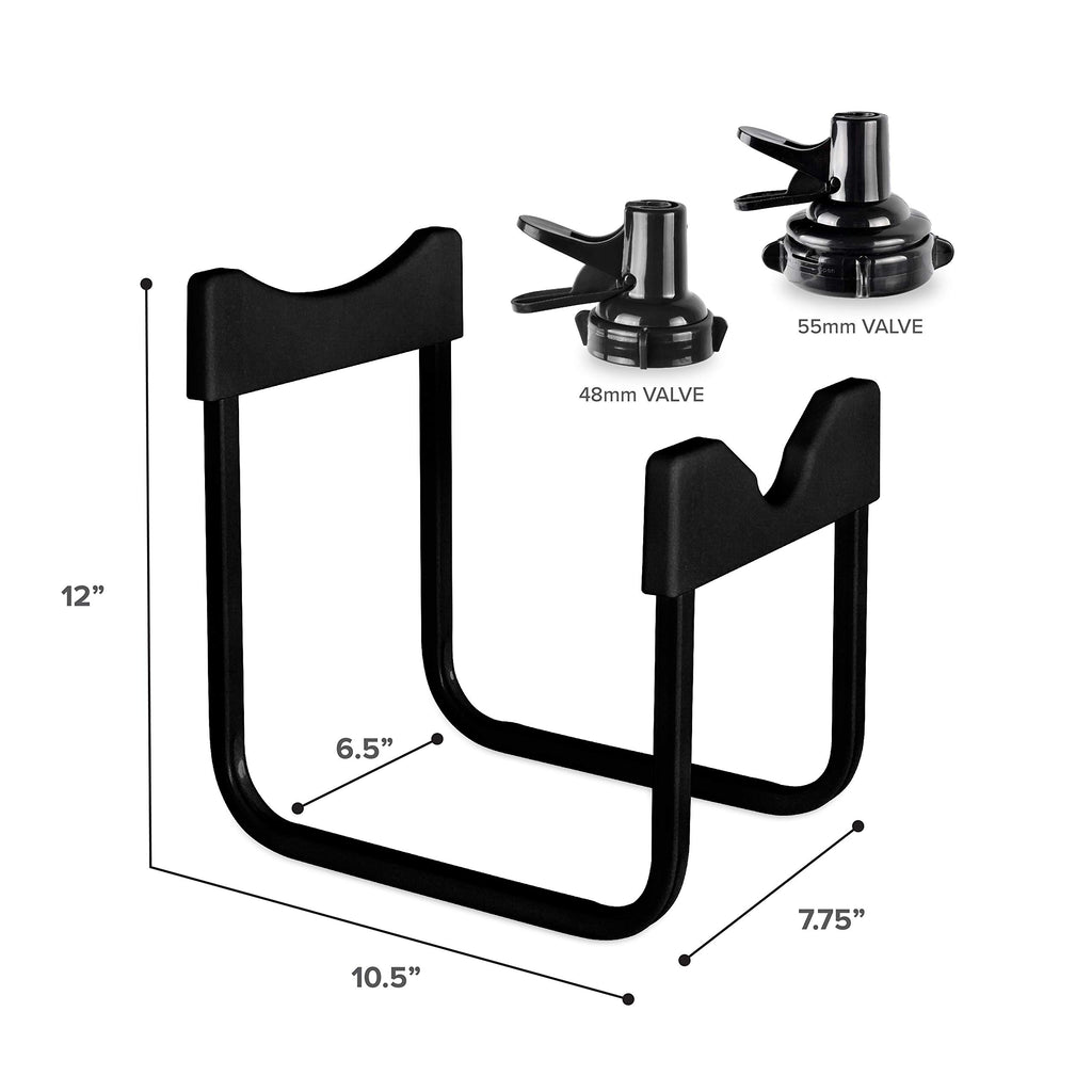 Stainless Steel Water Jug Stand with 2 Dispenser Valves G455909