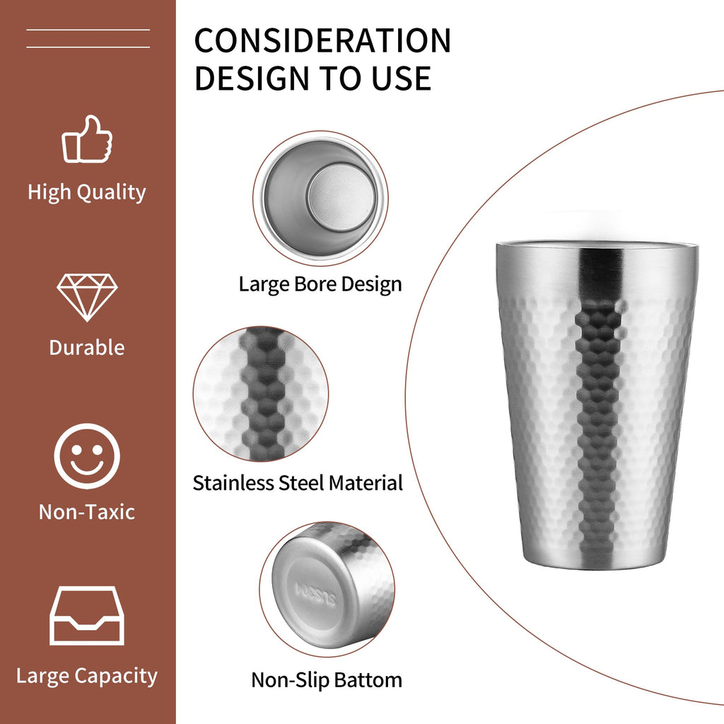 16oz Double Layer Stainless Steel Cup U879
