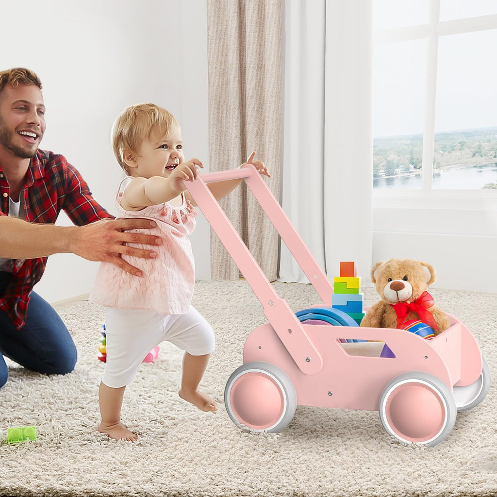 Wooden Baby Push Walker Q57325