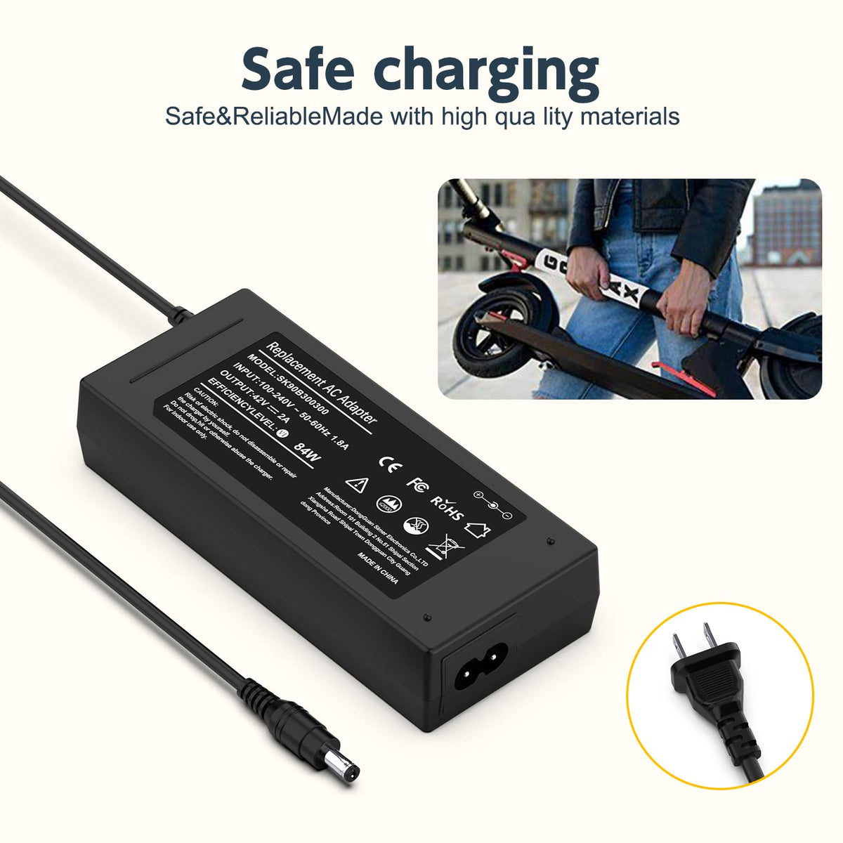 42V AC Adapter Charger R768383