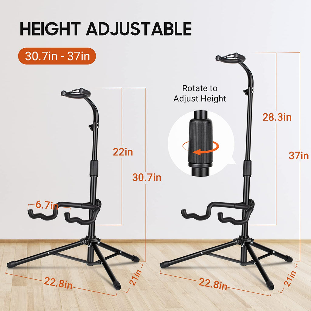 Folding Adjustable Guitar Stand Z390