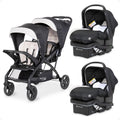 Double Stroller & 2 Car Seats H51227