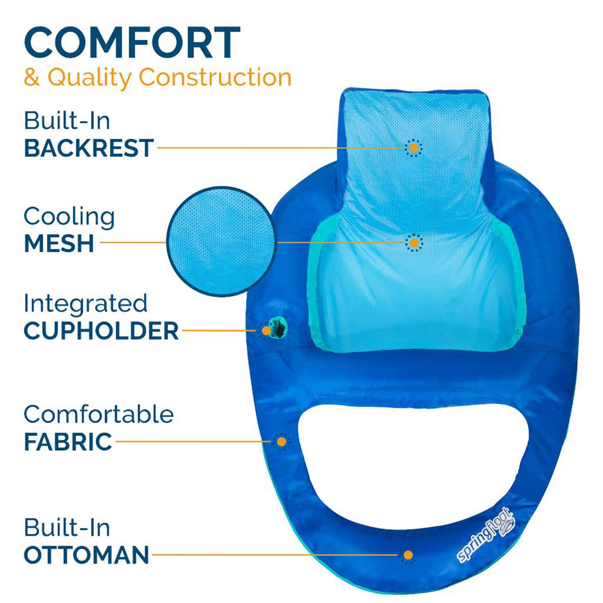 Extra Large Swim Lounger I245