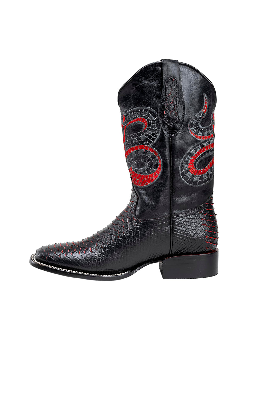Men's Bi-tone Western Boot with Rubber Cap C146121