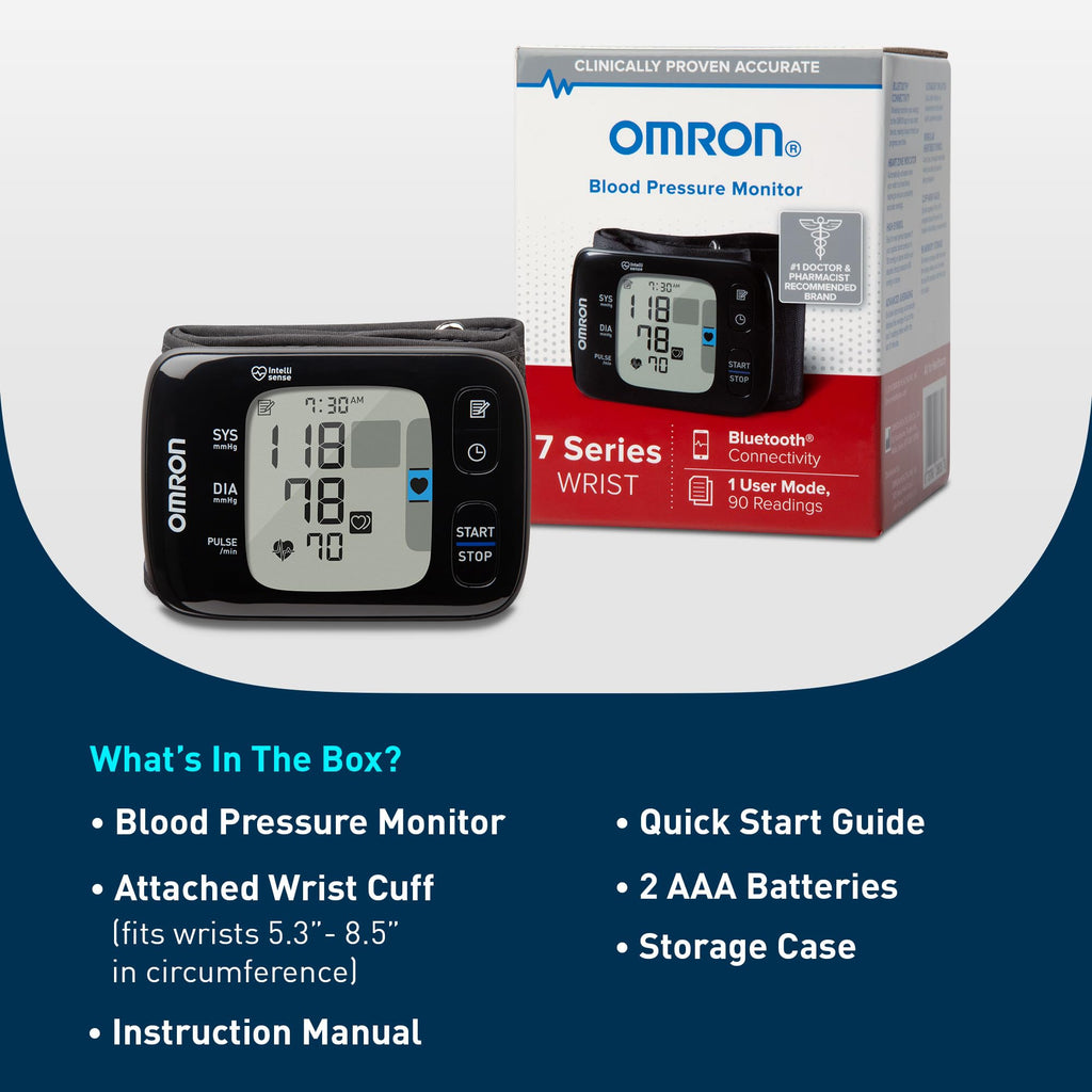 Wireless Wrist Blood Pressure Monitor P449036