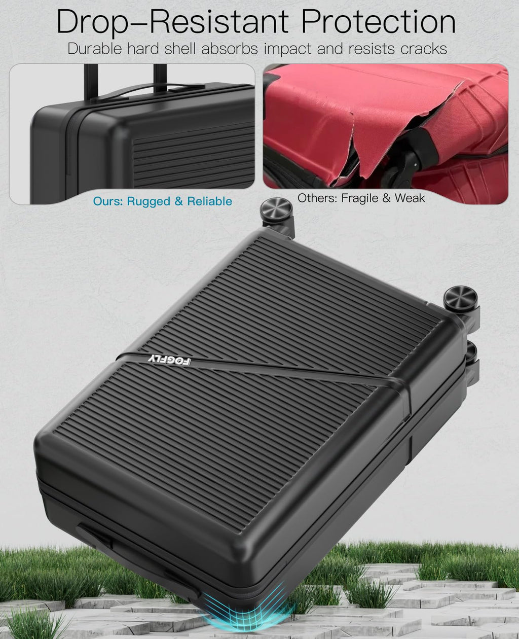 20 Inch Hardside Spinner Luggage with TSA Lock U397095