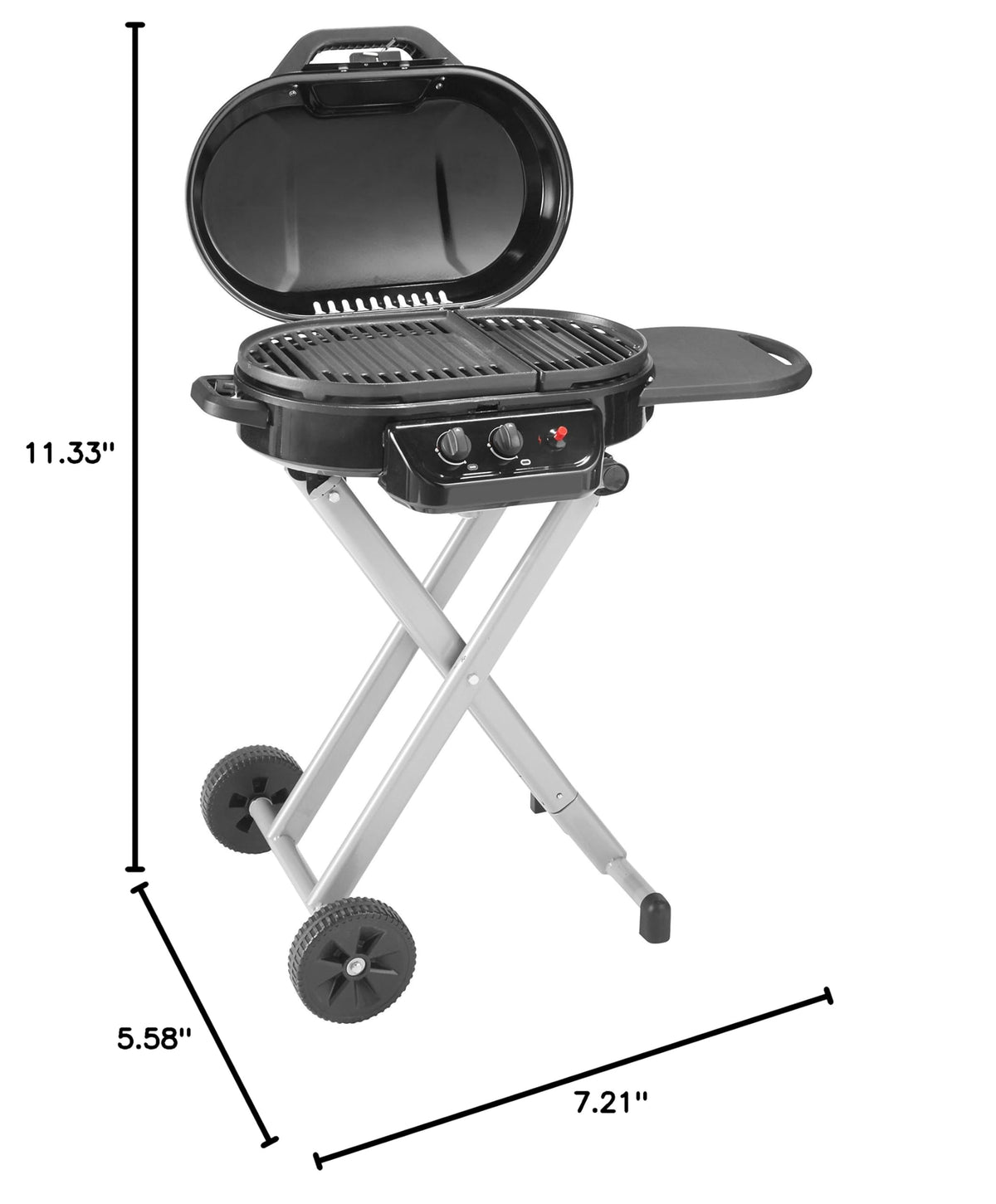 Portable 2-Burner Propane Gas Grill Q561651