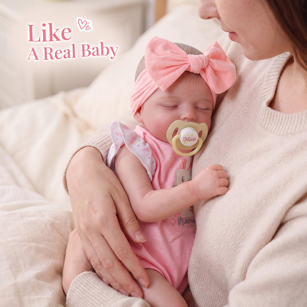 20 Inch Soft Body Realistic Baby Doll Girl D416