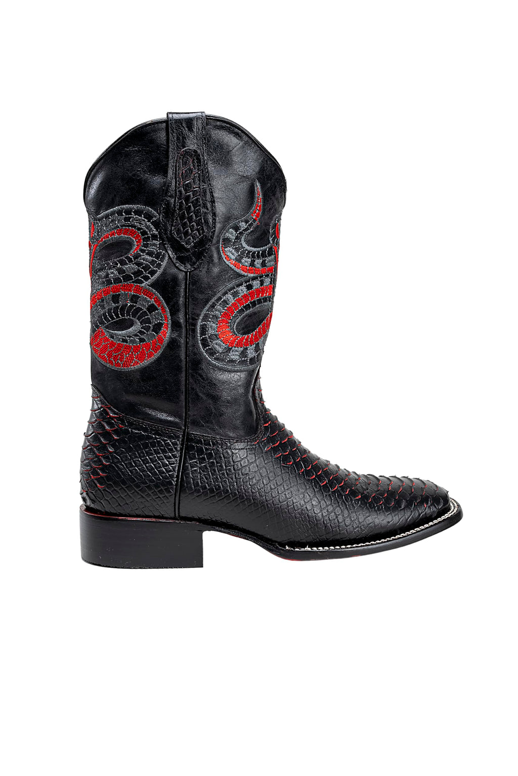 Men's Bi-tone Western Boot with Rubber Cap C146121