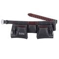 Brown Leather 2-Inch Tool Belt with 12 Pockets K9519