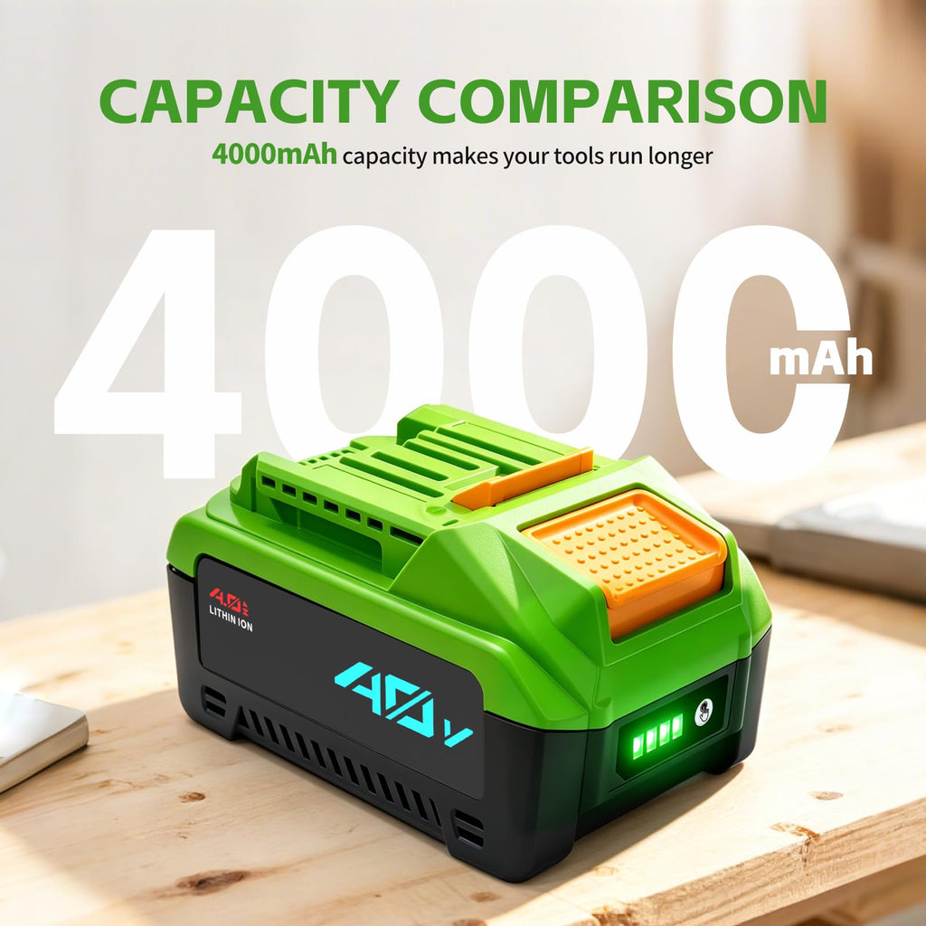 40V 4.0Ah Replacement Battery R9372