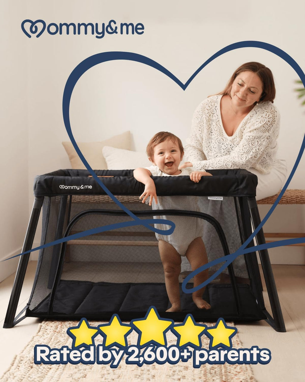 Black Travel Crib I453433