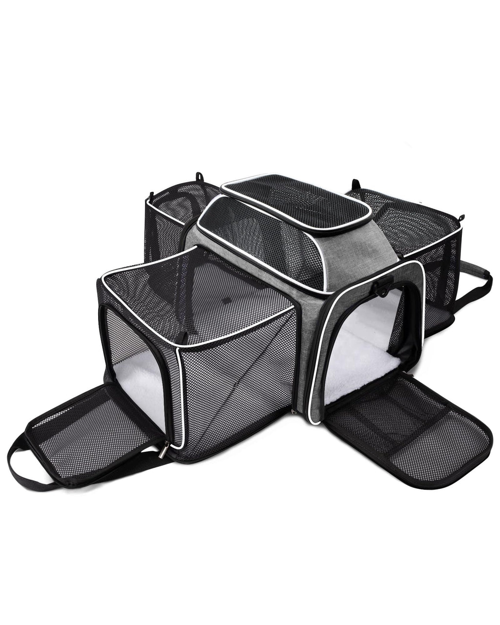 Airline Approved Soft Side Pet Carrier with Fleece Pad V337