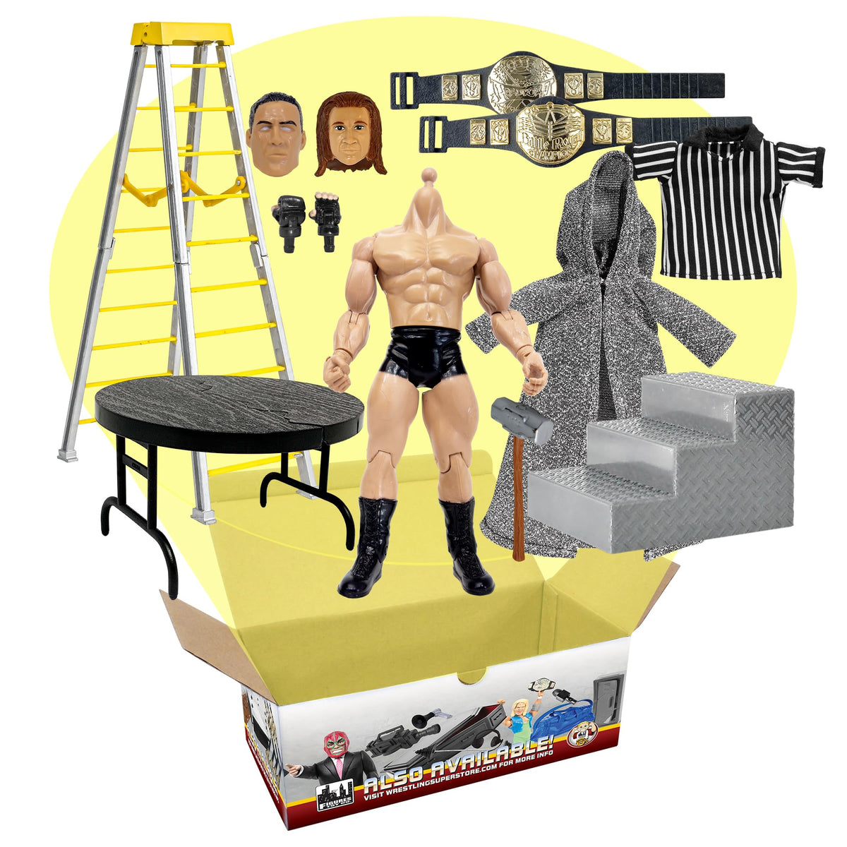 Wrestling Action Figure Kit L734577