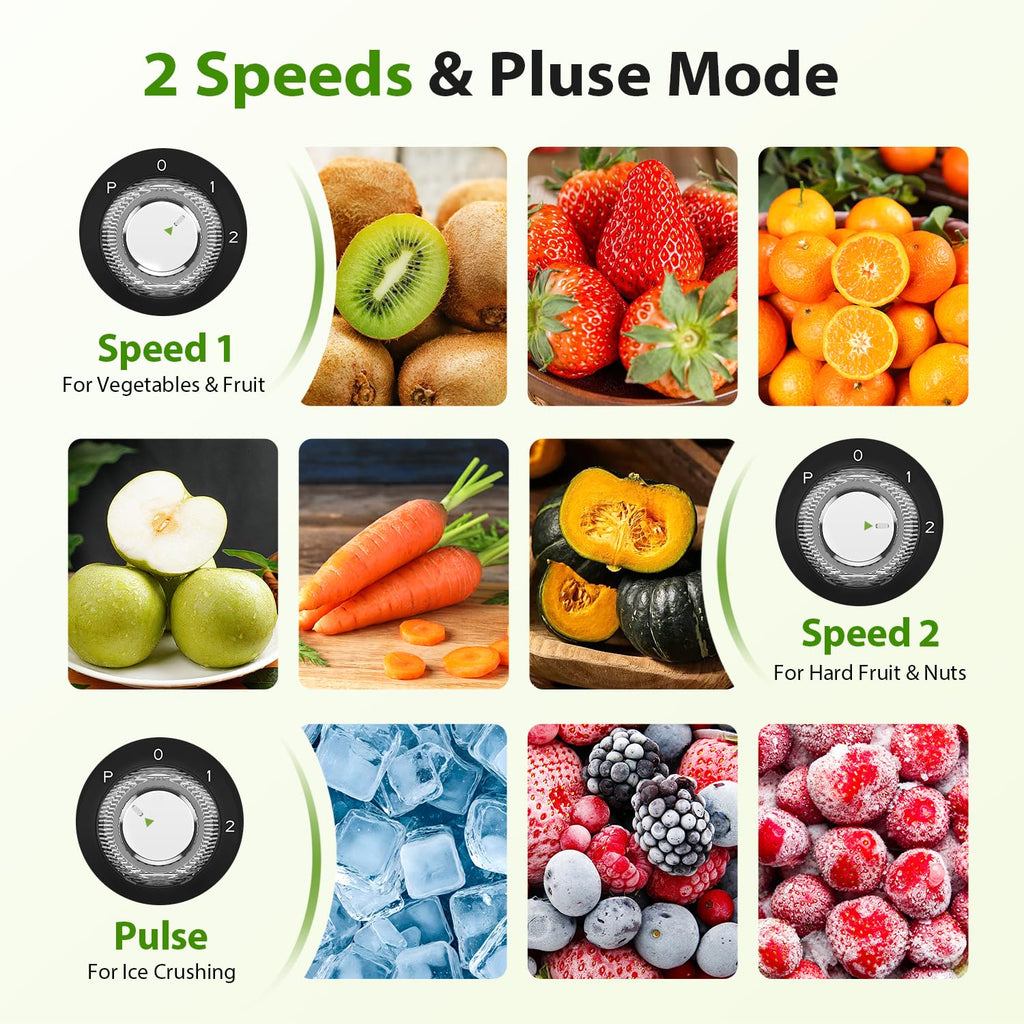 1000W 4 in 1 Blender Food Processor Combo U2637