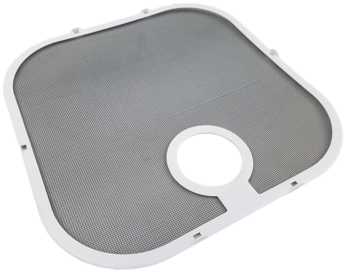 Non Powered RV Roof Vent White Lid H2581