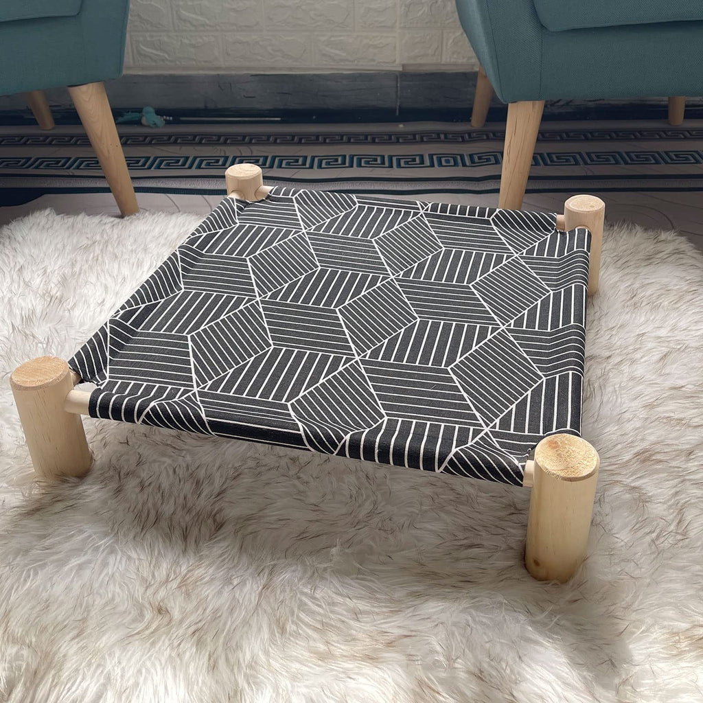 Wooden Elevated Cat Bed U2625