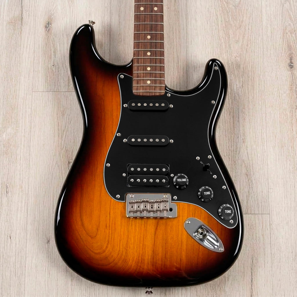 Black Pre-wired HSS Pickguard Set Q831