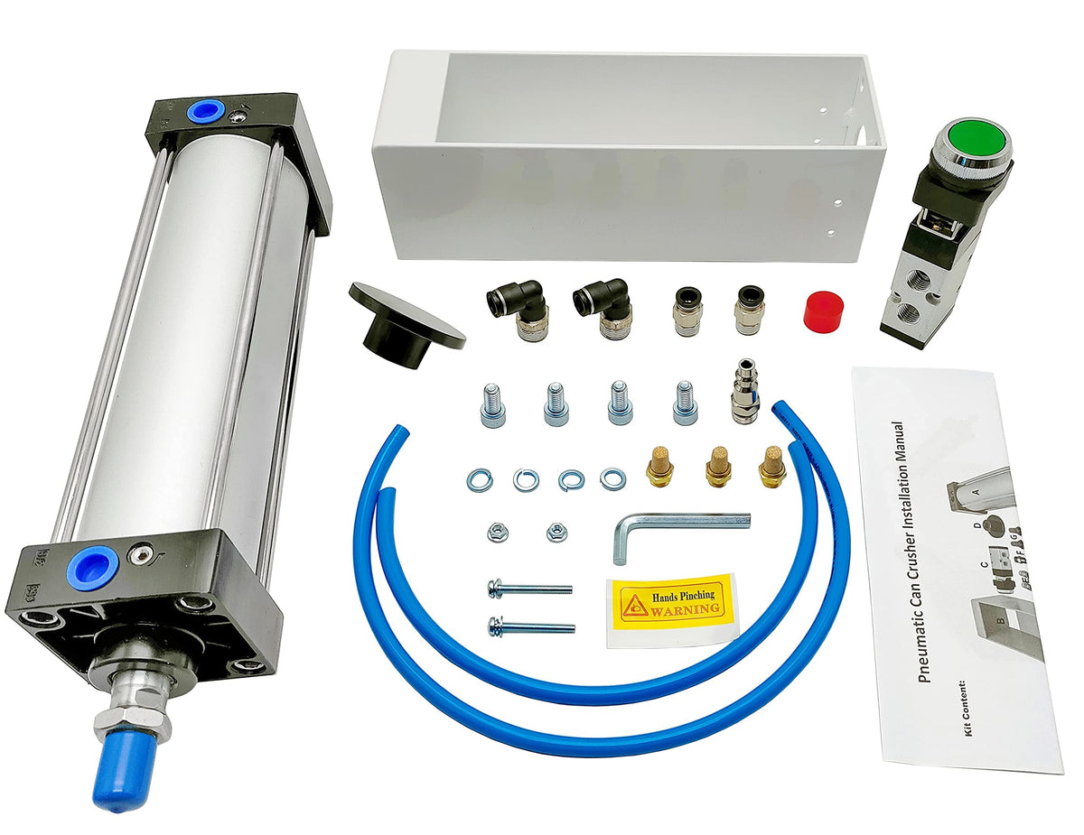 Heavy Duty Pneumatic Cylinder Can Crusher U675342