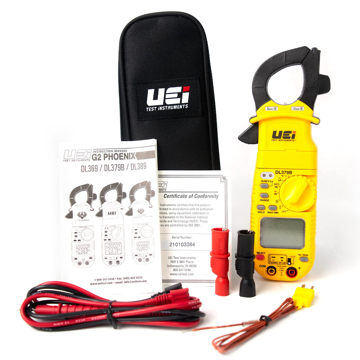 Digital Auto Ranging Clamp Meter S899