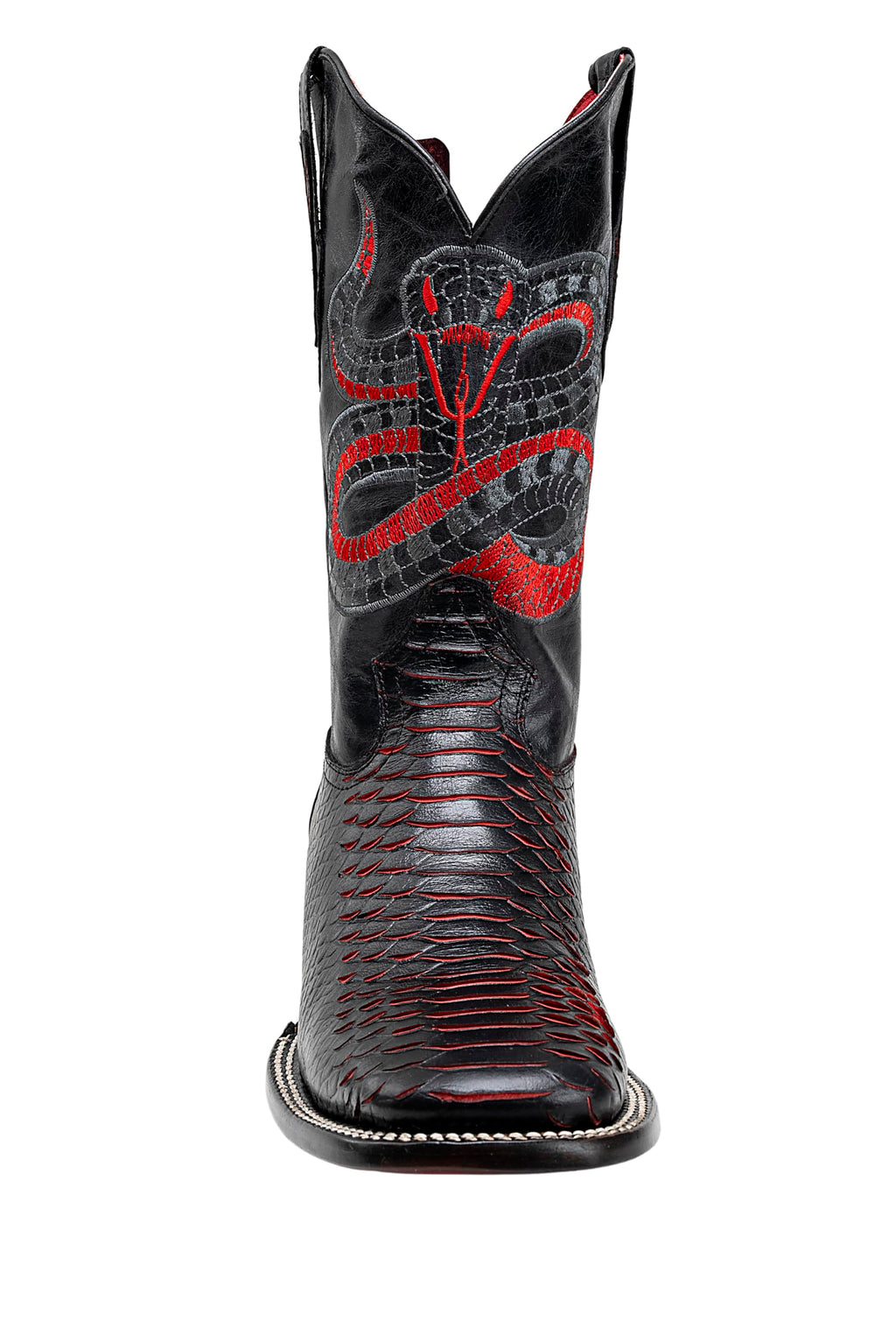 Men's Bi-tone Western Boot with Rubber Cap C146121
