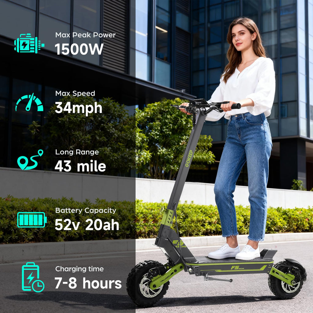 1500W 52V 20ah Electric Scooter J491993