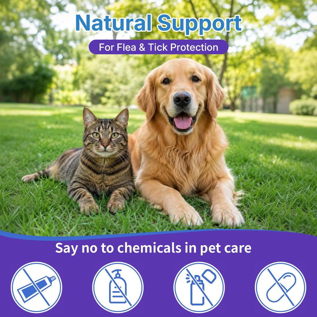 Oral Flea & Tick Support Drops for Dogs & Cats 60ml P43671