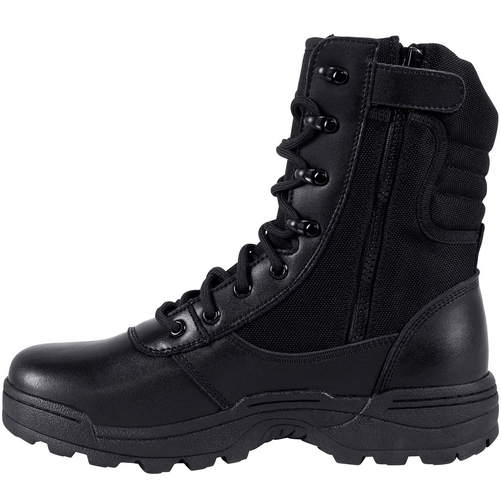 Men's Side Zipper Tactical Work Boots T6138
