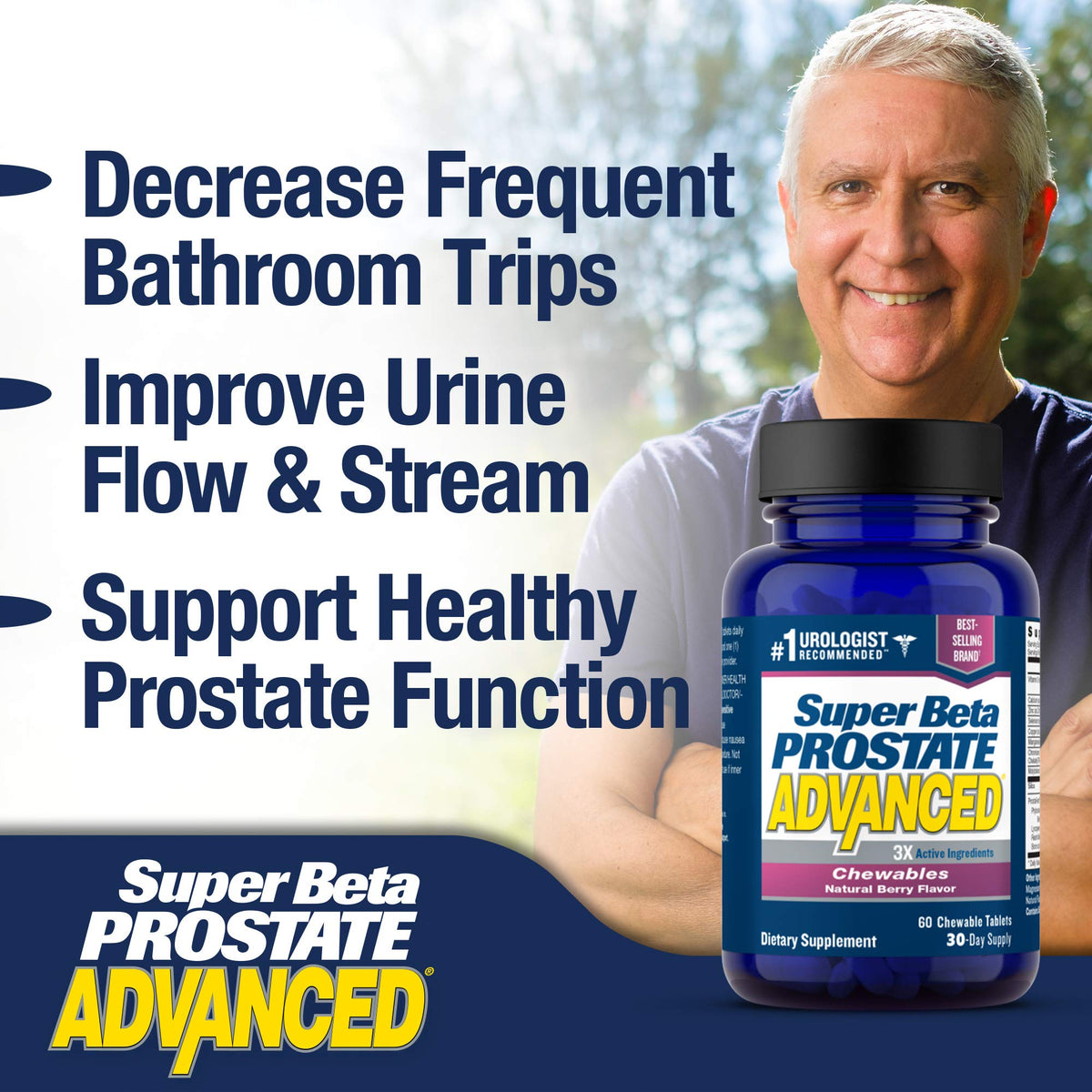 Prostate Health Chews for Men 60 J181