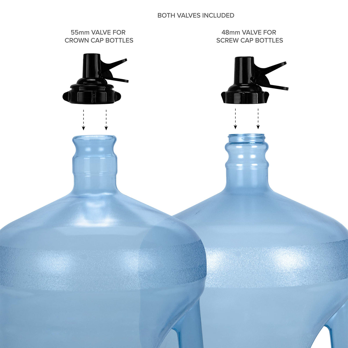 Stainless Steel Water Jug Stand with 2 Dispenser Valves G455909