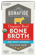 Bone Broth Beef No Salt Added Organic 16.9 Ounce P1513
