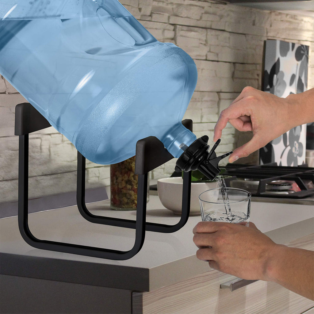 Stainless Steel Water Jug Stand with 2 Dispenser Valves G455909